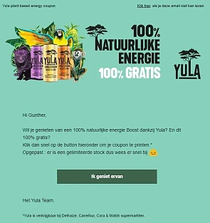 Net deze mail gekregen voor Gratis Yula 😃 B...