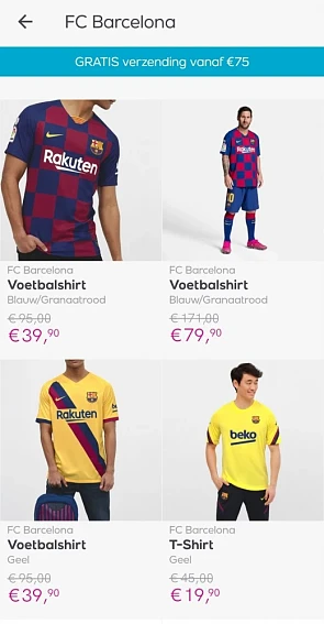 Voor de fans van FC Barcelona nu op Veepee gr...
