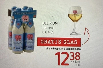 Spar colruyt groep Gratis glas bij aankoop v...