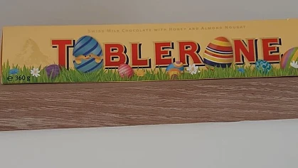 Toblerone 360 gr, Paasversie: -50 % Delhaiz...