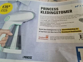 Princess kledingstomer aan 29,95 ipv 44,95. T...