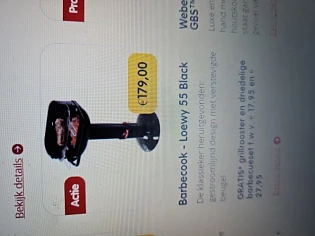 Bij horta krijg je bij aankoop van een barbec...