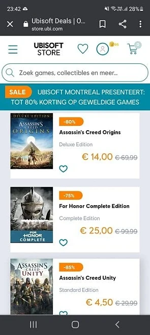 Voor de gamers onder ons; Ubisoft heeft mooi...