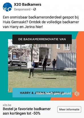 Bestel je favoriete badkamer bij X2O aan kort...
