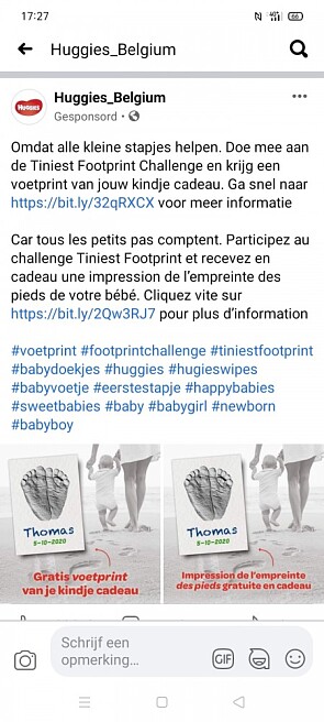 Huggies! Omdat alle kleine stapjes helpen. Do...