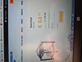 Bij nieuwsbladshop kun je nu een vuurschaal b...