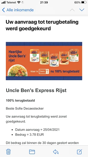 Er waren enkele twijfels bij de laatste terug...