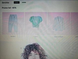 Bij Bershka promo tot -40%.