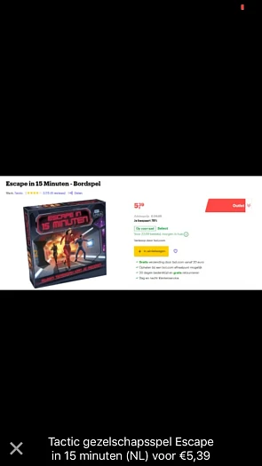 Bij Bol.com Tactic gezelschapsspel Escape in...