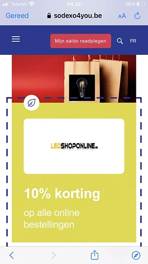➤ Geniet éénmalig van 10% korting op alle on...