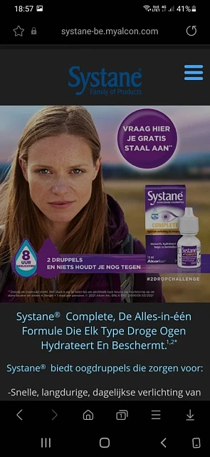 Gratis oogdruppels systane - https://sta...