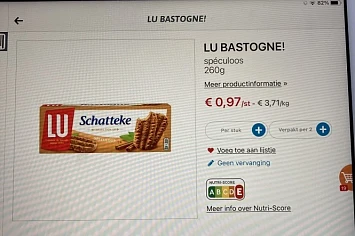 Koopje bij Collect en go Rode prijs op lu bas...