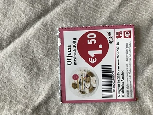 Olijven maxi pack 300gram Nu bij afgifte van...