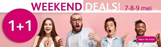Weekenddeals op www.lloydspharma.be 1+1 actie...