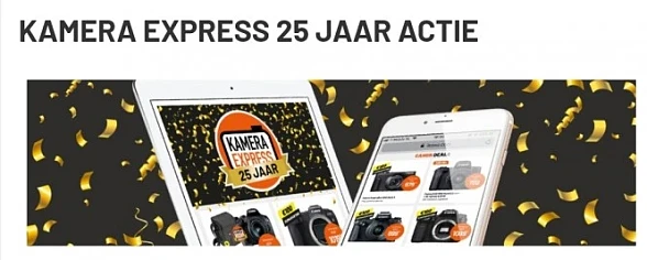 Kamera Express is jarig en trakteert! Profite...
