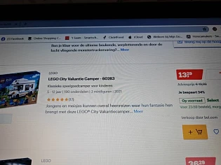 Bij bol.com nu korting op lego city vakantiec...