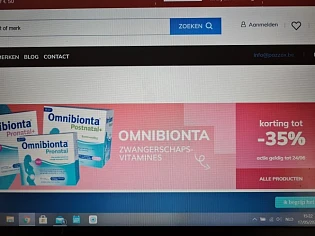 Bij pazzox.be nu korting tot -35% op omnibion...