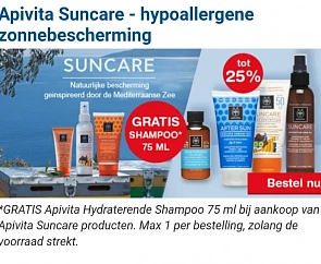 GRATIS Apivita Hydraterende Shampoo 75 ml bij...