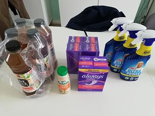 Bij Colruyt - €0,06 betaald voor alles op de...