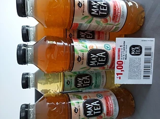 Colruyt May tea gratis 5x 0.95 = 4,75 - 5x bo...