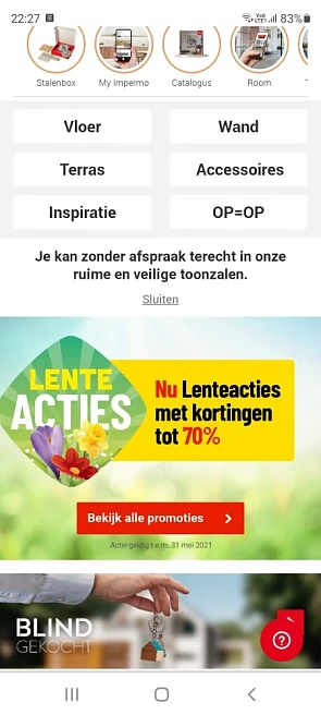 Bij impermo nu lentekortingen tot 70%. Zowel...