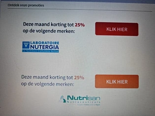 Bij medibib.be deze maand 25% korting op labo...