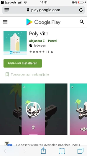 Bij play.google.com Scoor nu het spelletje Po...