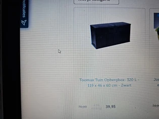 Bij dealdonkey.com nu toomax tuin opbergbox 3...