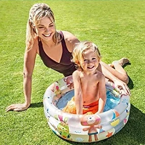 Intex Opblaasbaar kinderbadje 3,95 euro amazo...