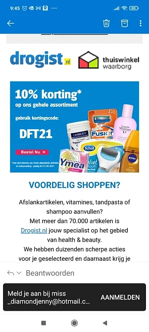 nu tijdelijk ook op alle niet afgeprijsde art...