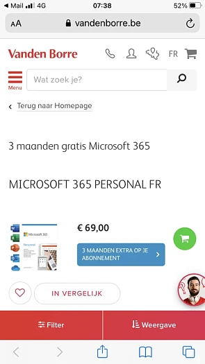 Krijg 3 maanden extra op je Microsoft 365 abo...