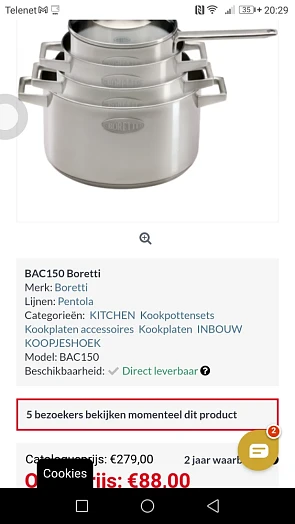 ELEKTRO LOMMELEN KOOPJES: Pentola 4-delige pa...