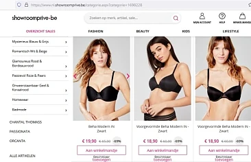 Op showroomprivé: lingerie Chantal Thomass en...