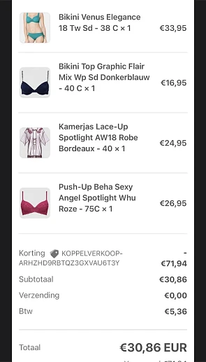 Momenteel superpromo op maison lab bij alles...