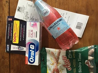 Zo fijn een gratis pakketje: vandaag in Delha...