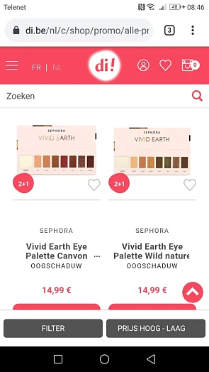 SPECIALE AANBIEDING BIJ DI: 2+1 Gratis op h...