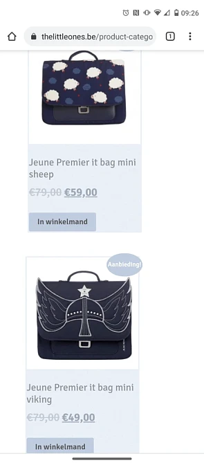 www.thelittleones.be korting op selectie boek...