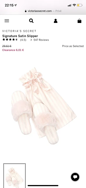 Bij Victoria’s Secret nu grote kortingen. Slo...