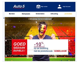 Omdat de Rode Duivels gisteren wonnen, krijg...