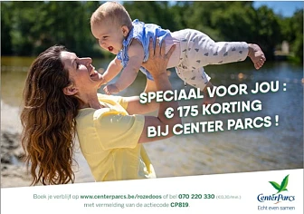 Korting Center Parcs 175€