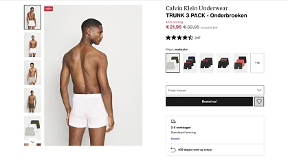 Mogelijk prijsfout Nu € 21,95 normaal € 39,9...