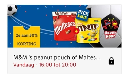 Lidl enkel vandaag tussen 16 en 20u Maltesers...