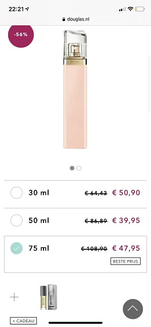Top koopje bij Douglas. Nu deze Eau de Parfum...