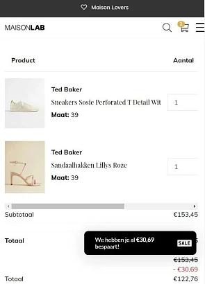 Juist nog in mijn maat gevonden 🥳 Ted Baker...