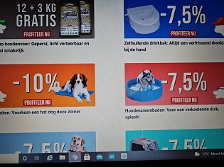 Bij brekz.be nog heel wat voordelen. 12+3 kg...