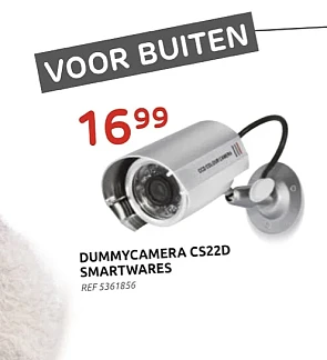 Dummycamera voor buiten aan je oprit of garag...