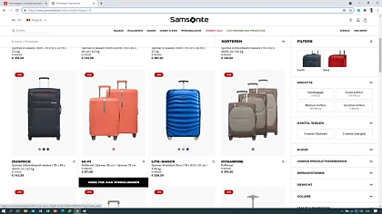 Summersale met kortingen tot 30% bij samsonit...