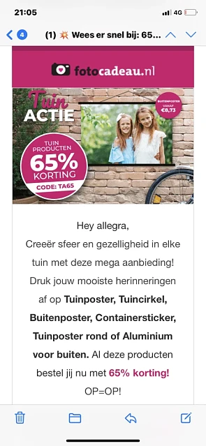 www.fotocadeau.nl Tuinposter, Tuincirkel, Bu...