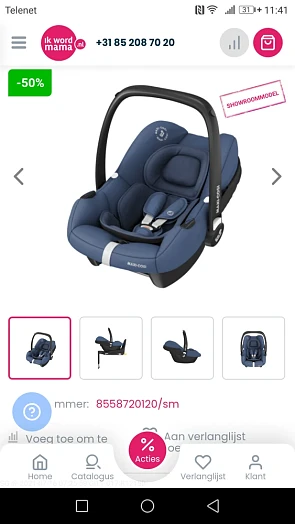 Maxi-Cosi Tinca Autostoel Essential Blue (Sh...