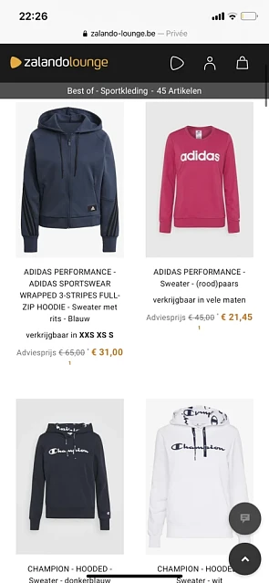 Sportkleding aan lage prijsjes bij zalando lo...